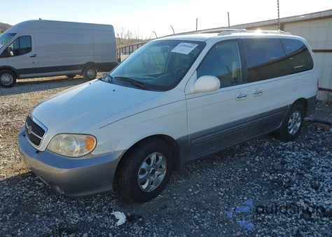 2005 Kia Sedona Ex/Lx из США, поврежденный, VIN KNDUP131356621292